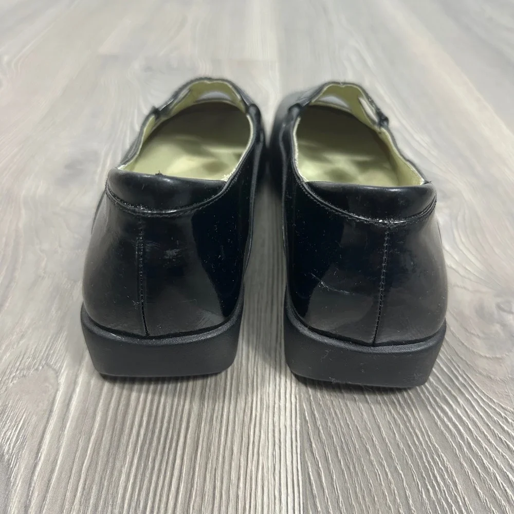 Josef‎ Seibel Black Chunky Flats - SIZE 38 Comfort Sneaker Flat Minimalist